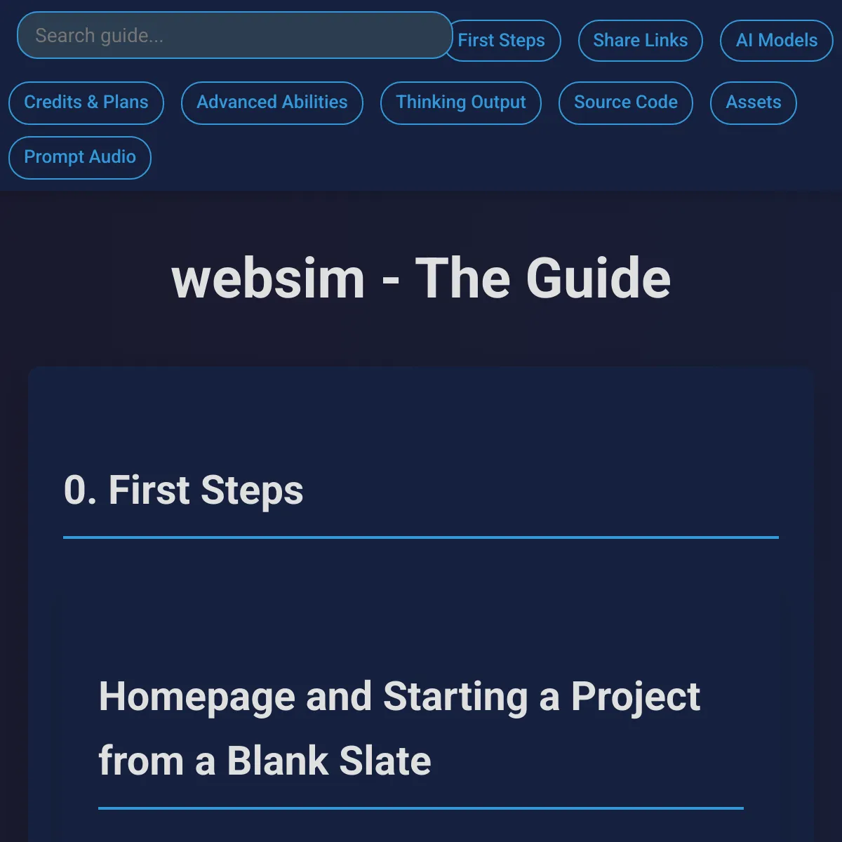 the project is loading