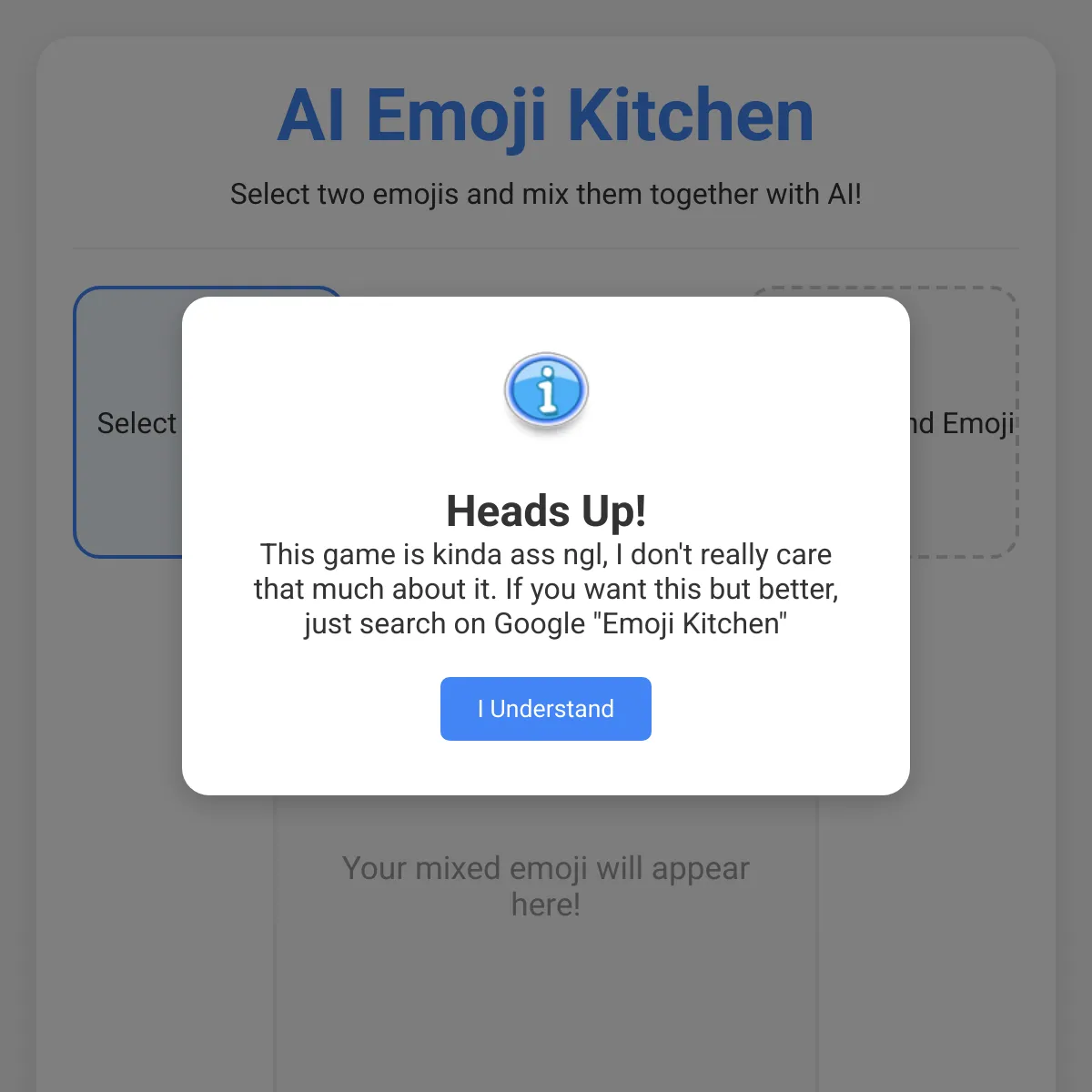 the project is loading