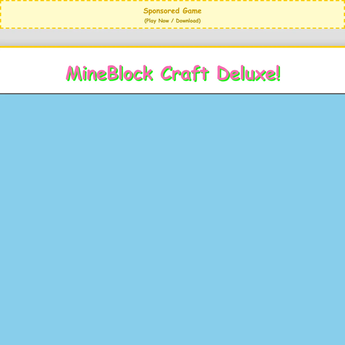 MineBlock Craft