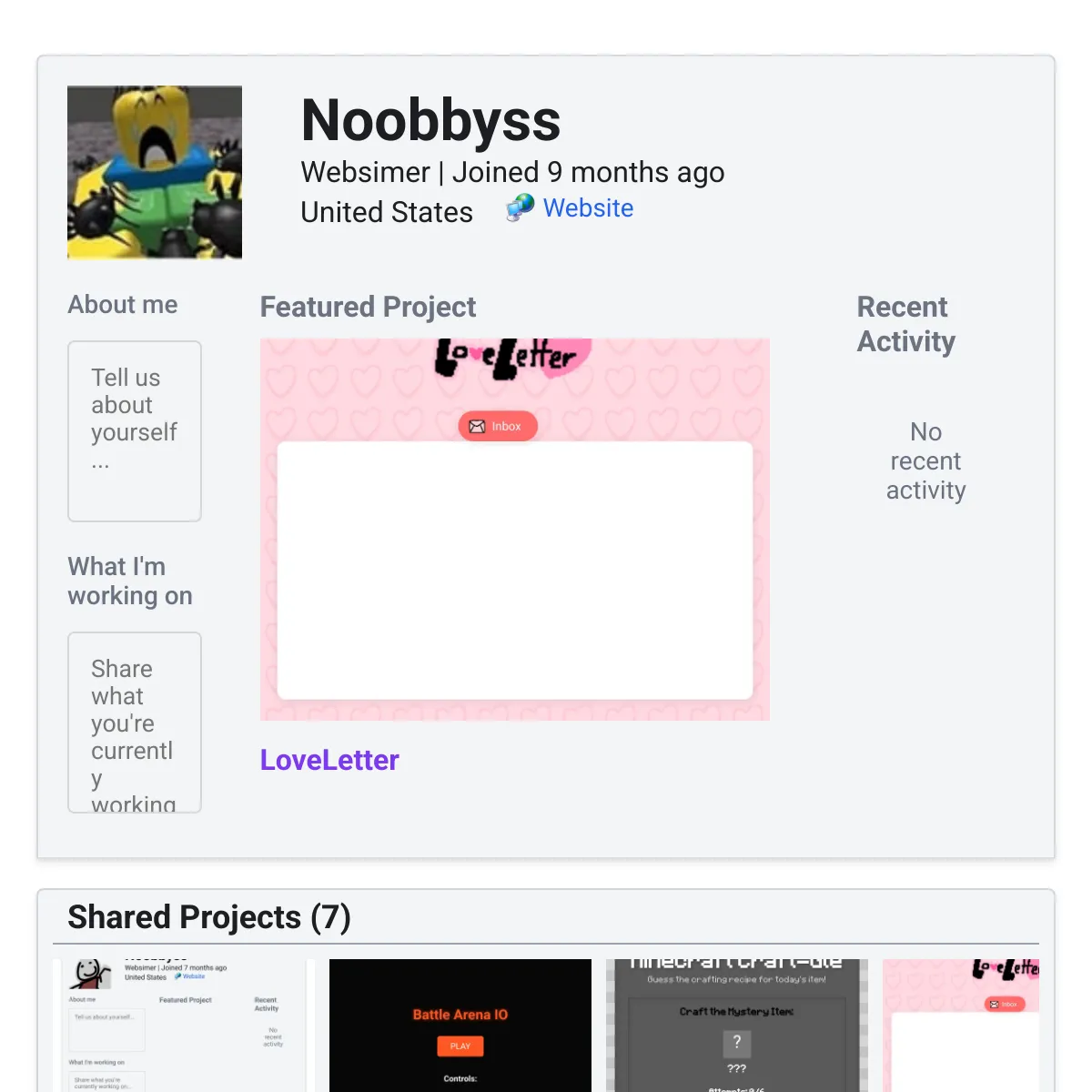 the project is loading