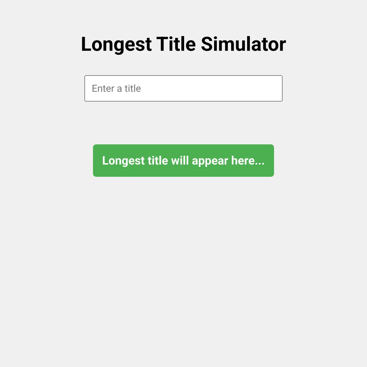 the project is loading