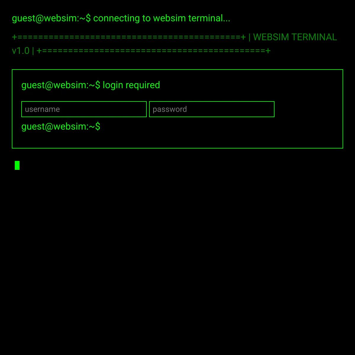 the project is loading