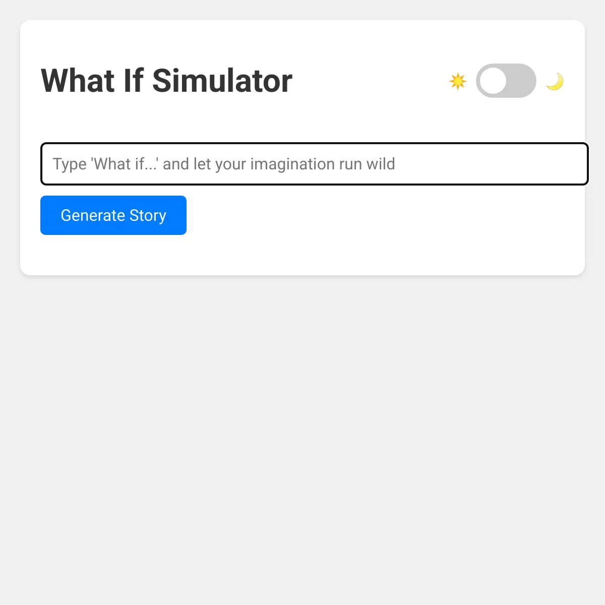 the project is loading