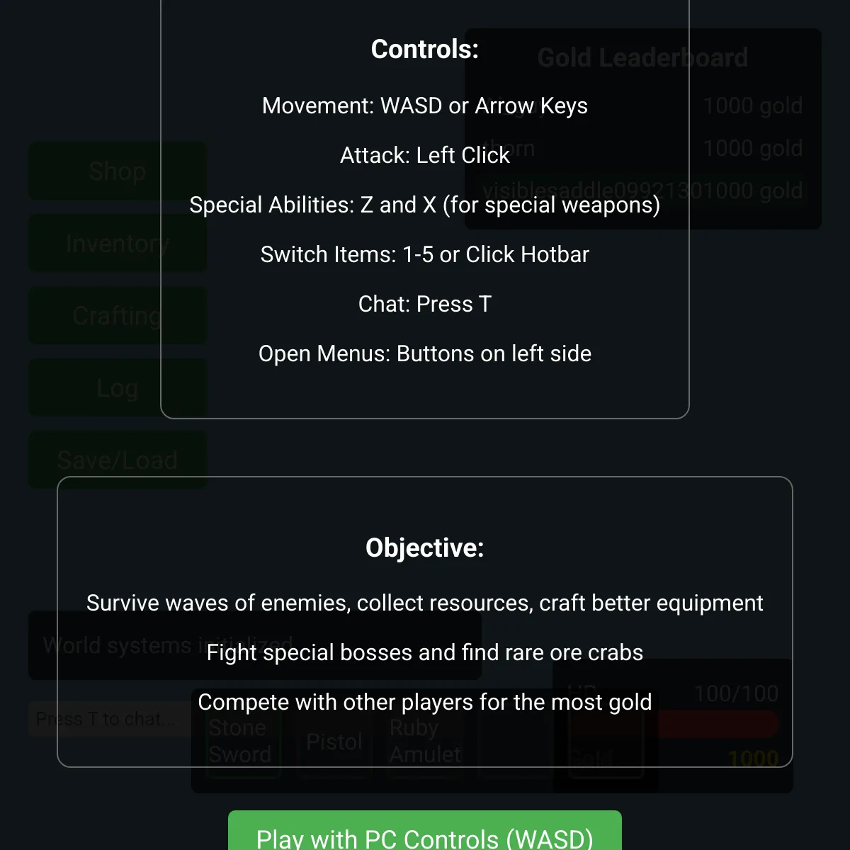 the project is loading