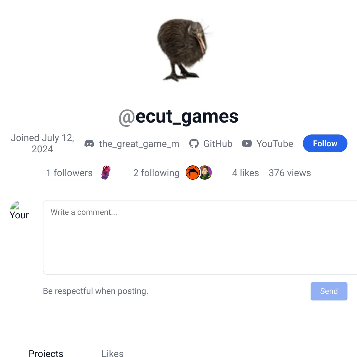 the project is loading