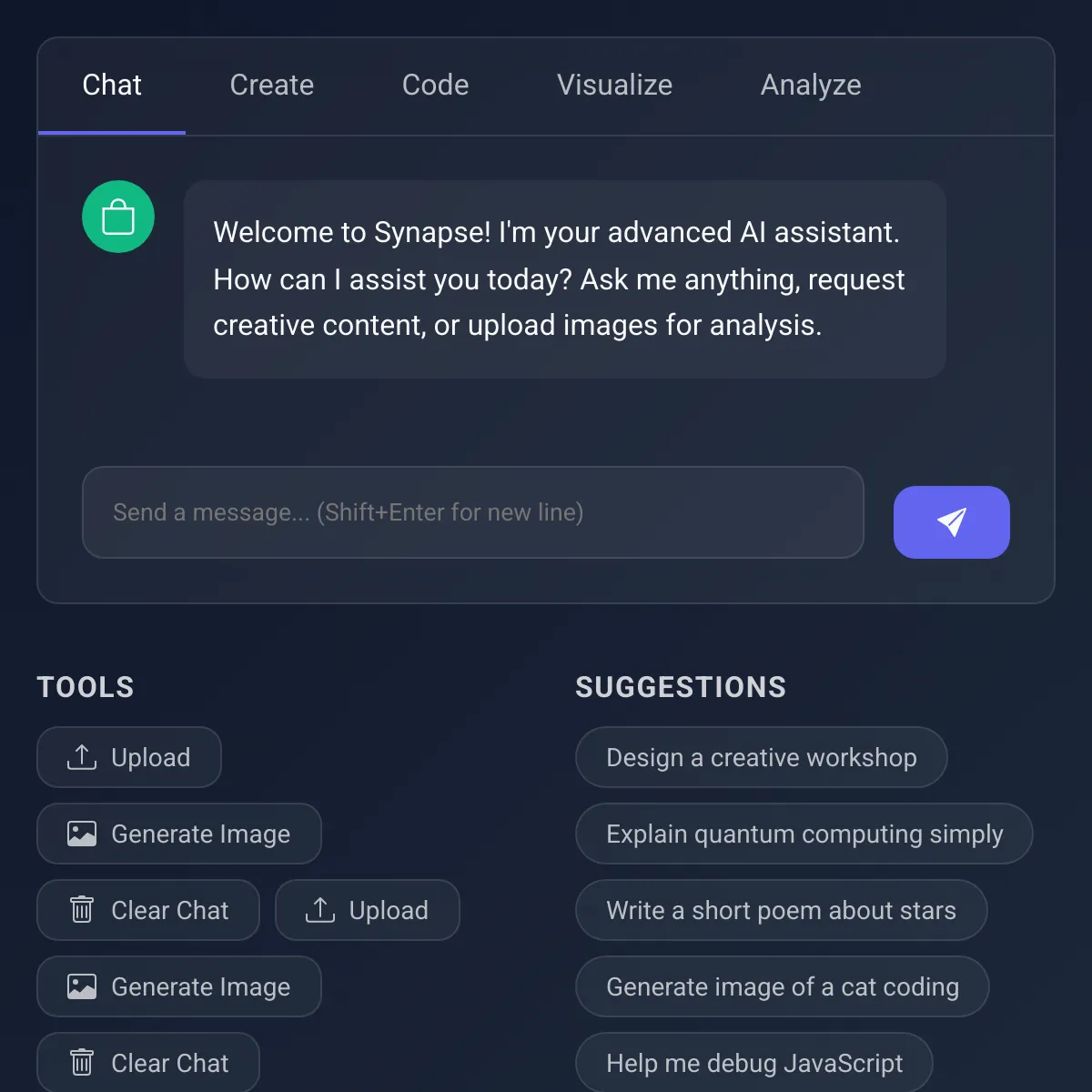 Synapse - Advanced AI Interface