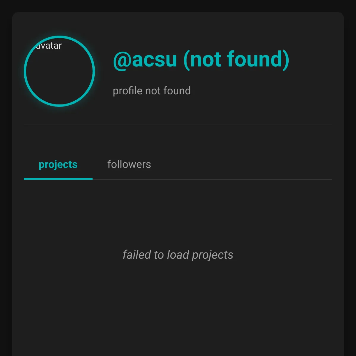 the project is loading