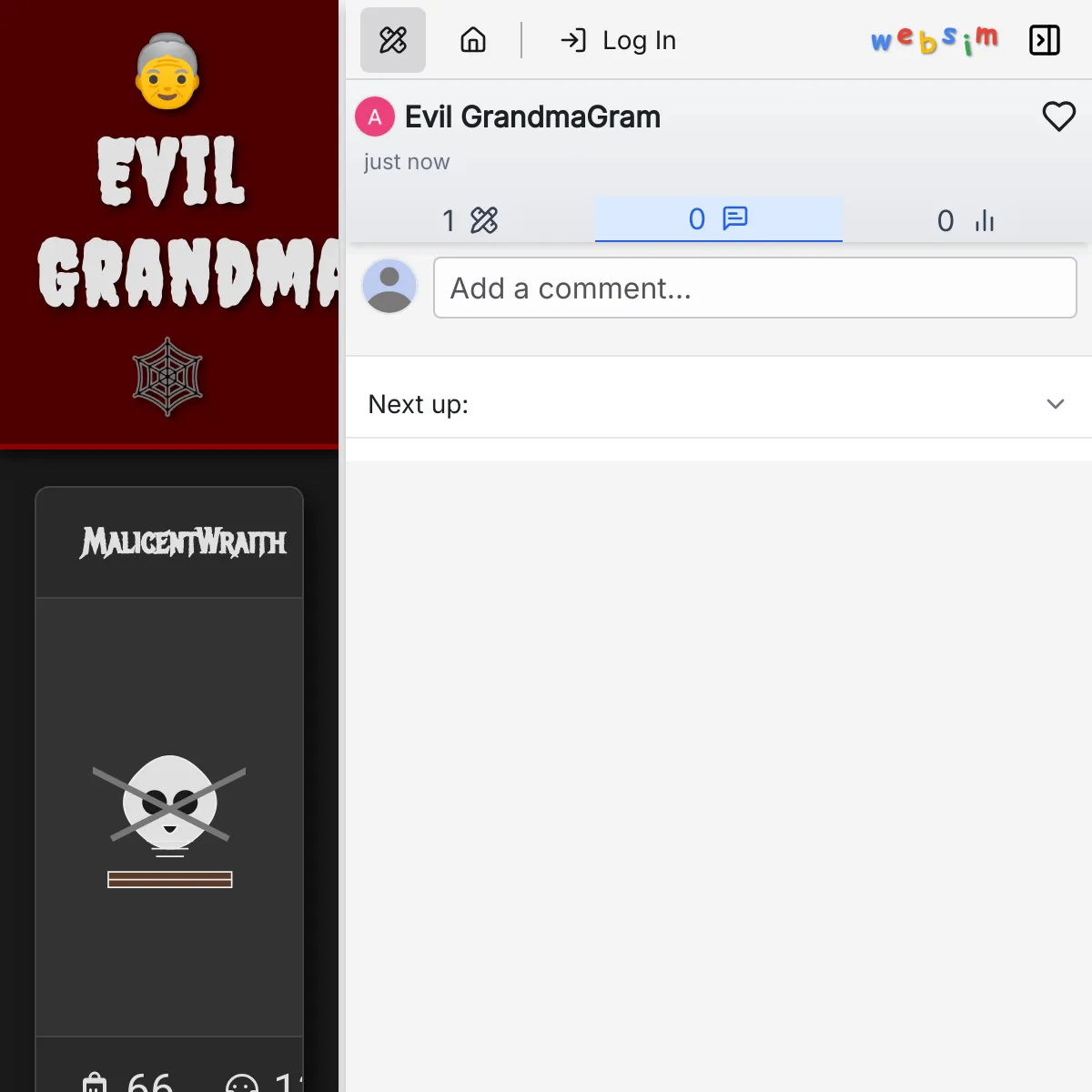 the project is loading