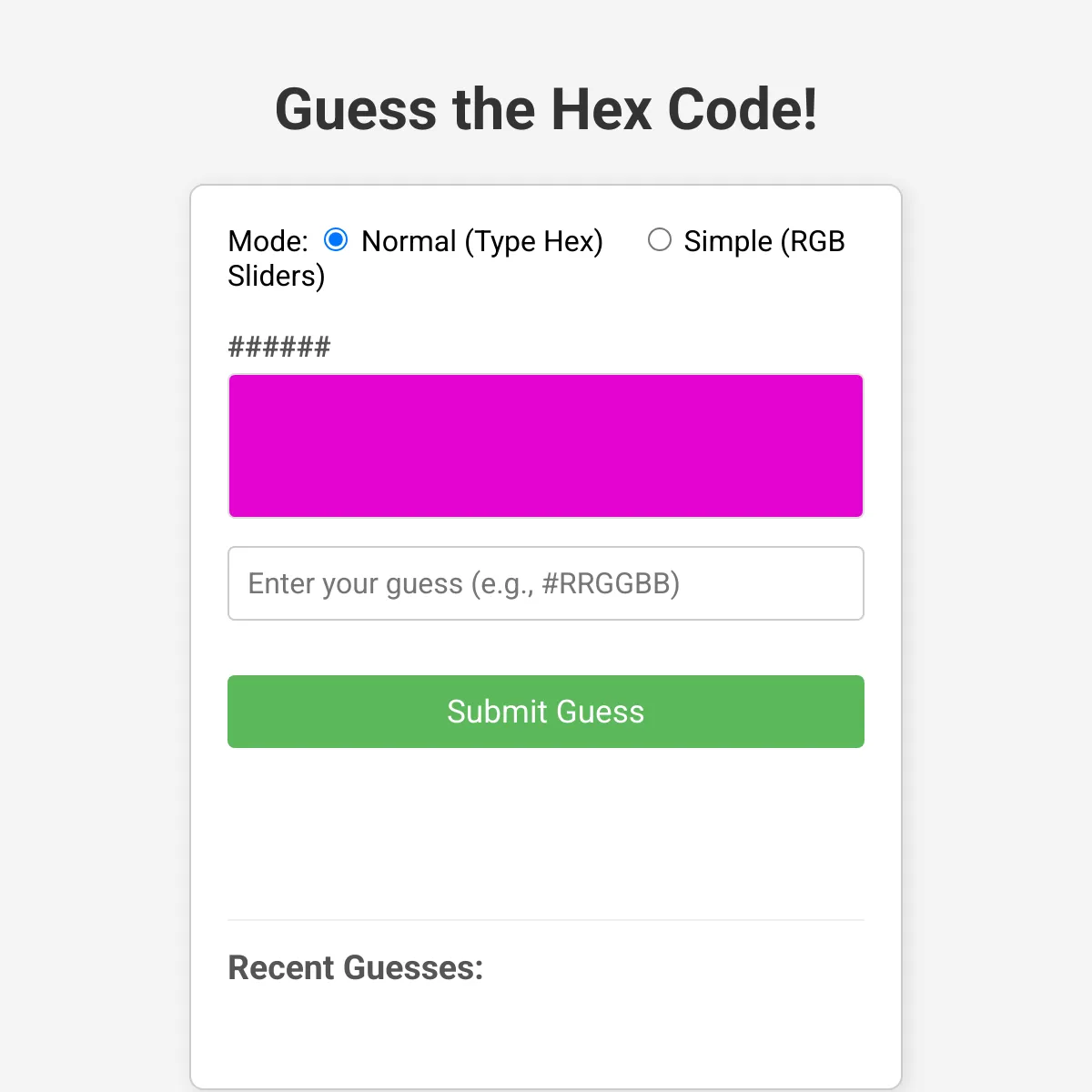 the project is loading