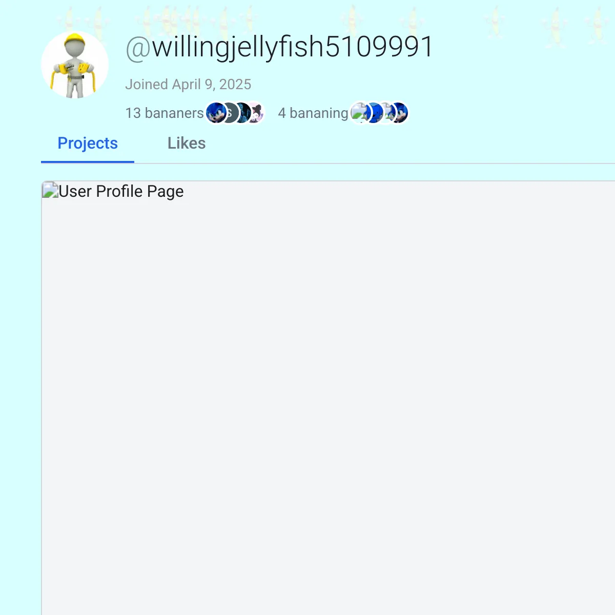 the project is loading