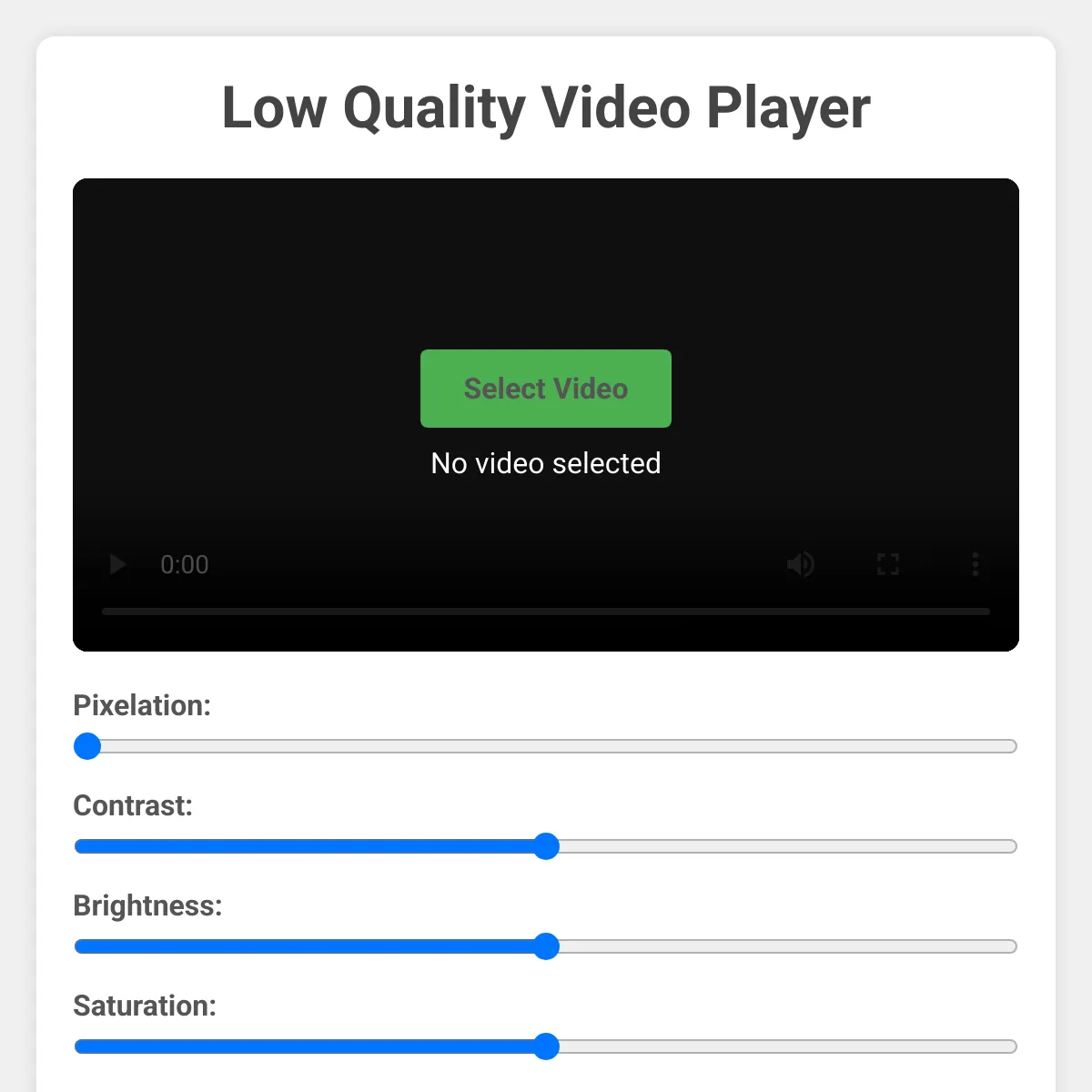 the project is loading