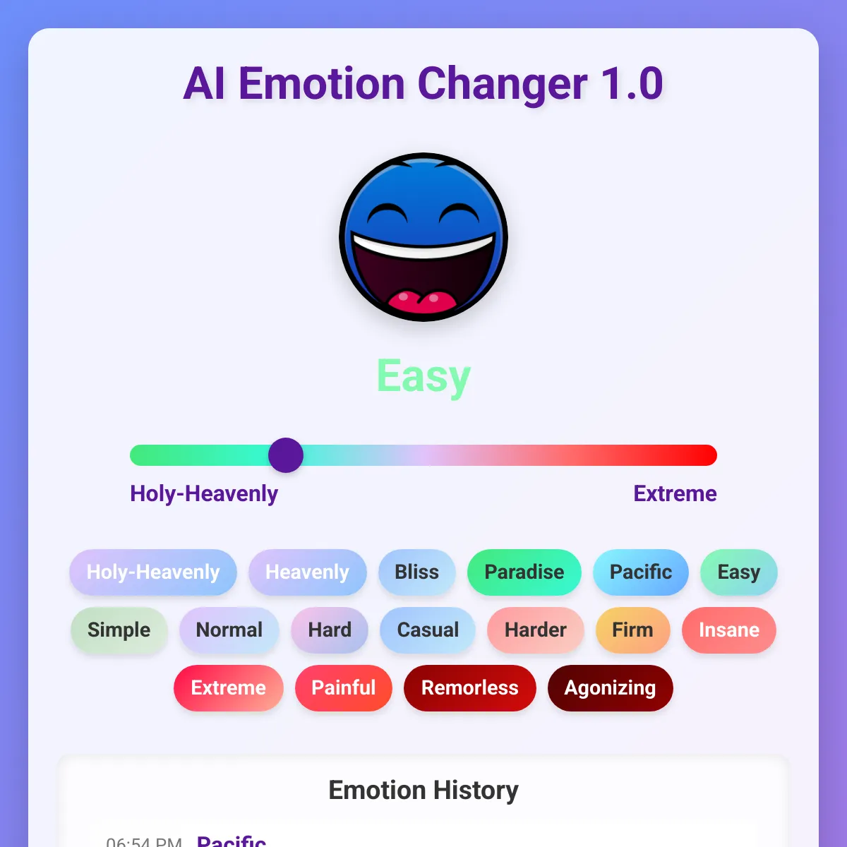 AI Emotion Changer 1.0