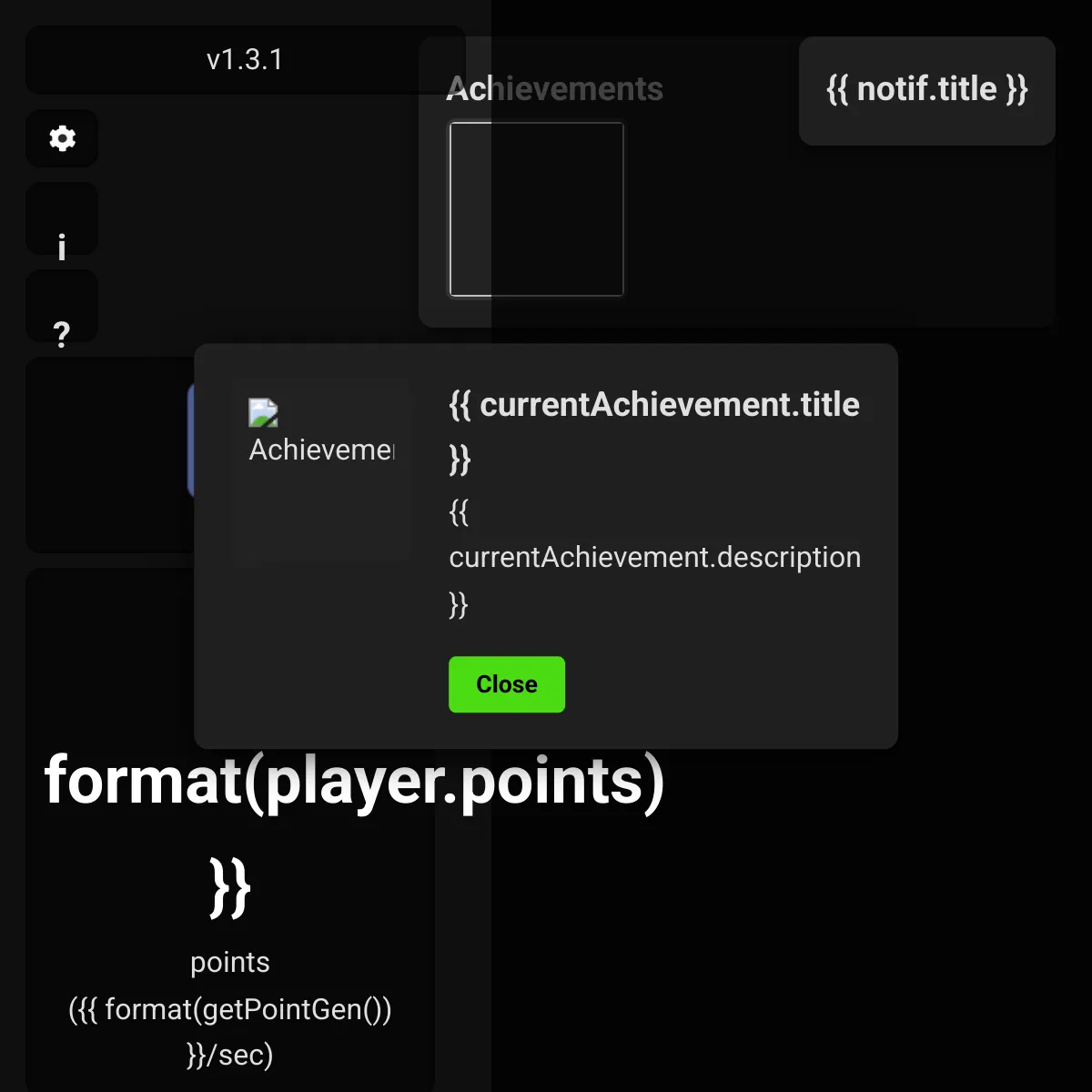 the project is loading