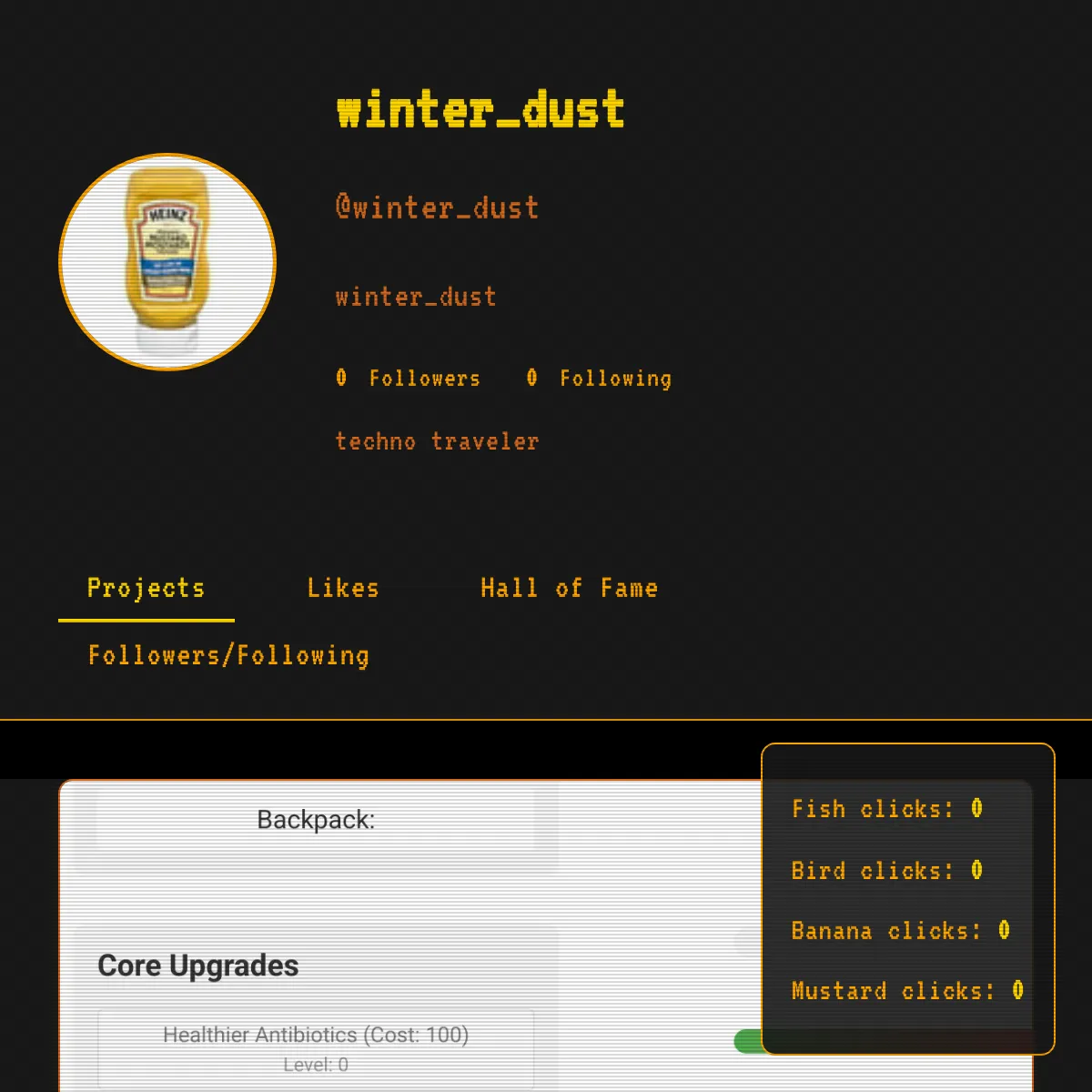 the project is loading