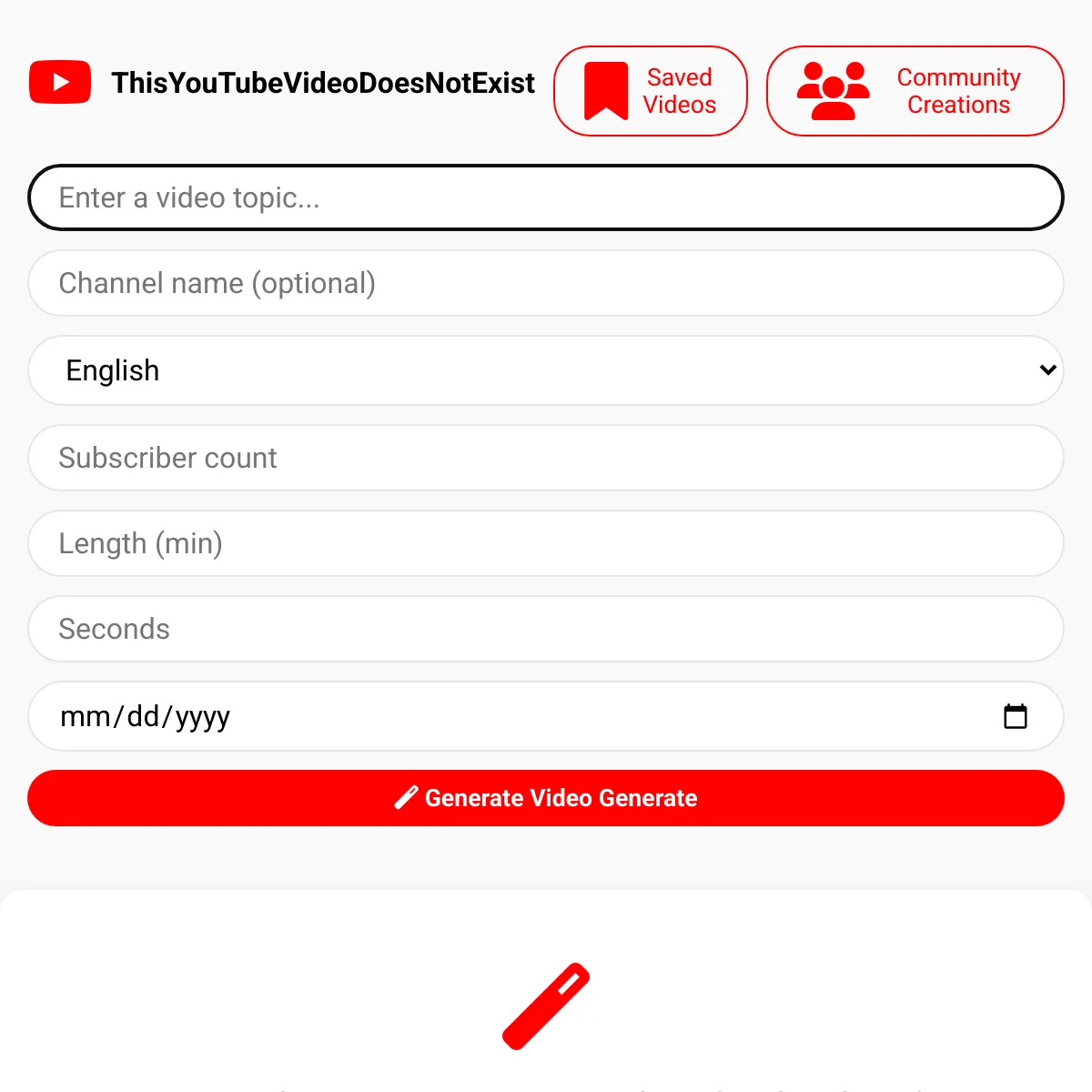 the project is loading