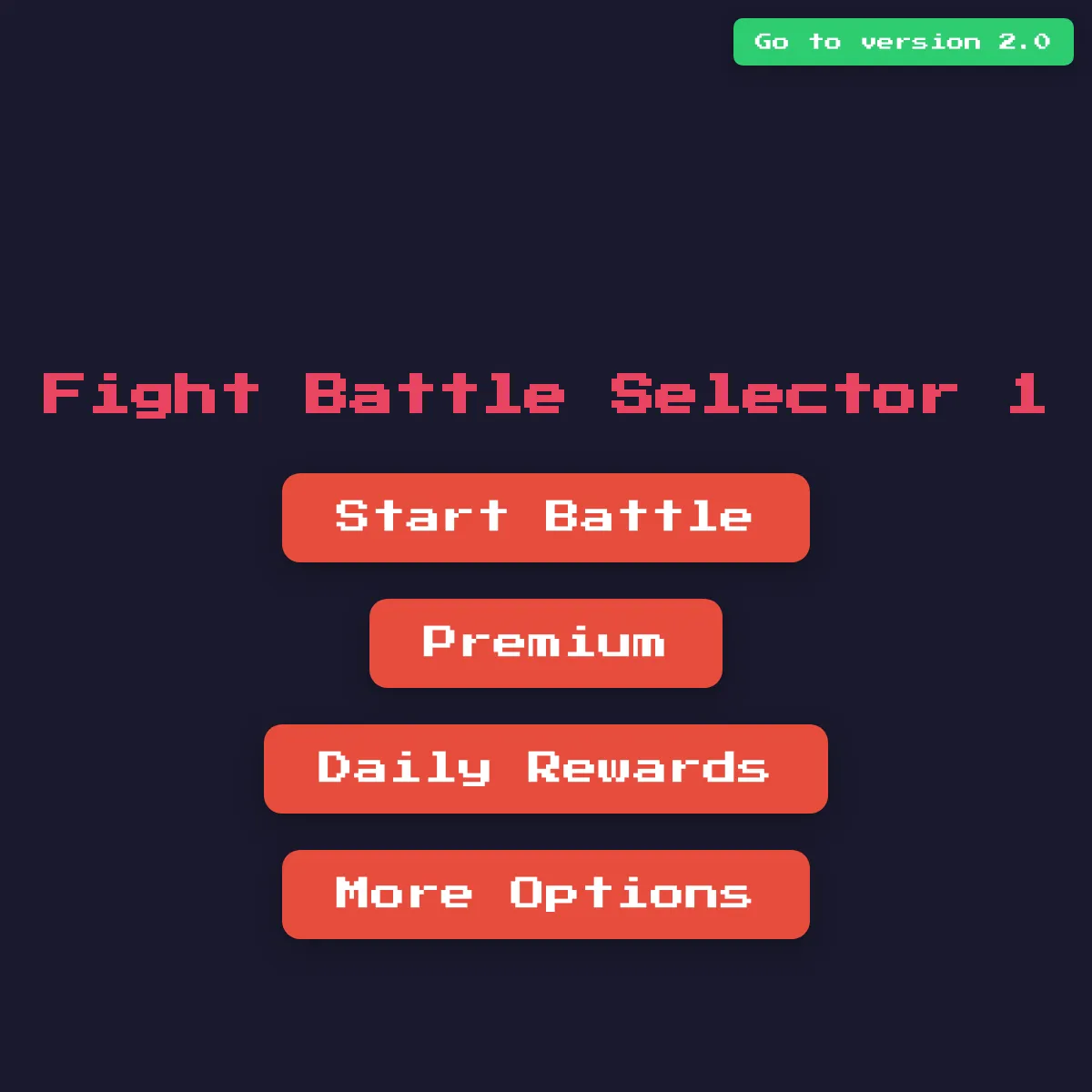 Fight Battle Selector 1