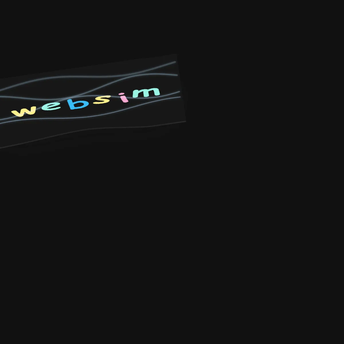 Flying Websim Logo