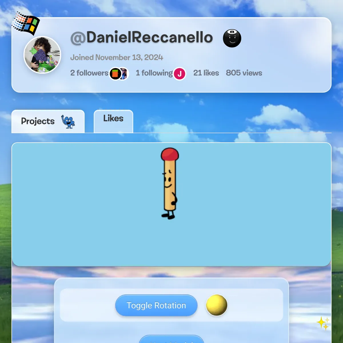 the project is loading