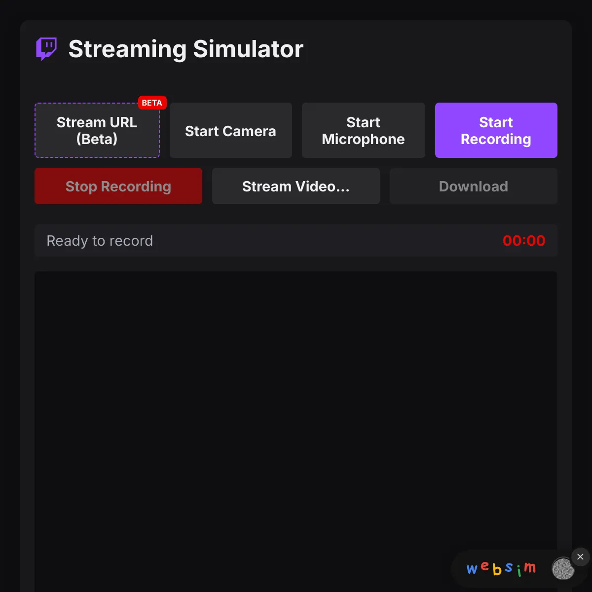 the project is loading