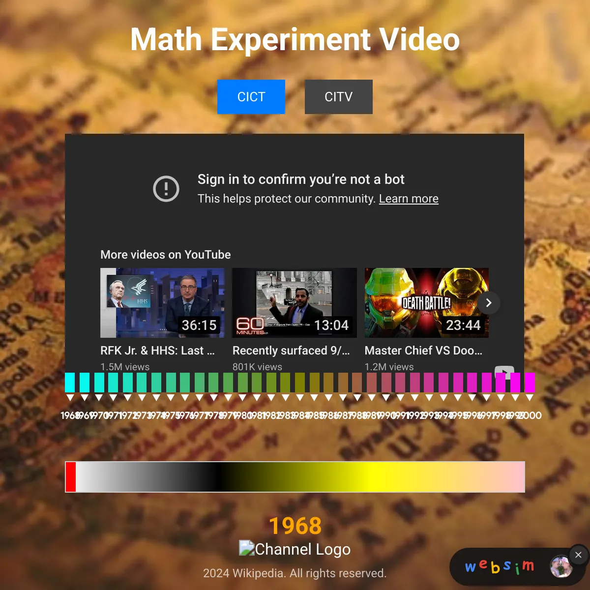 the project is loading