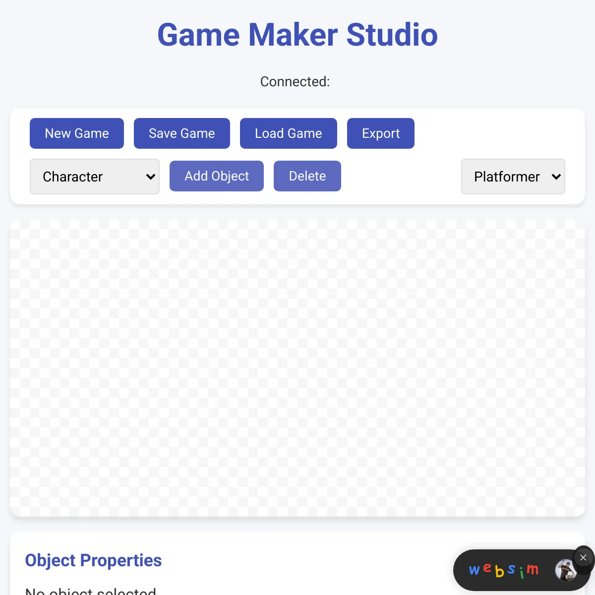 the project is loading