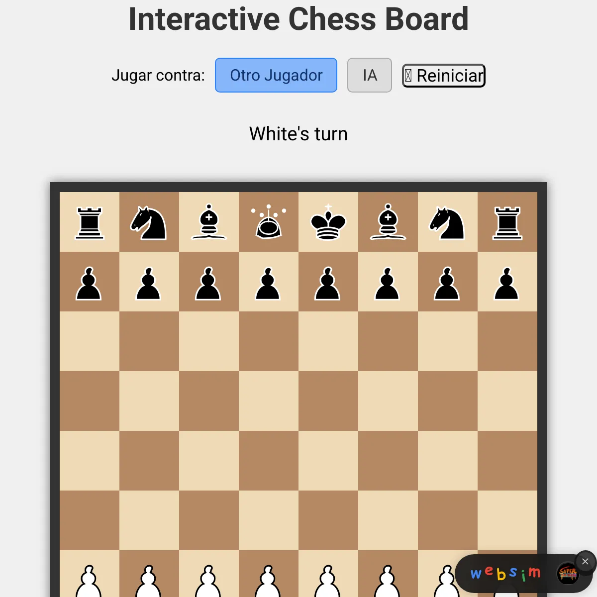 the project is loading