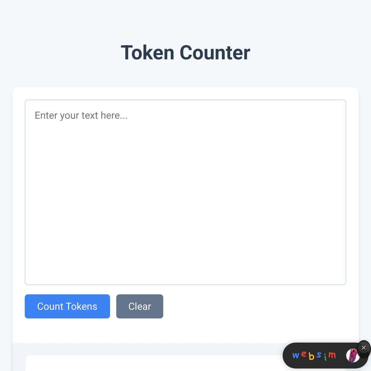 the project is loading