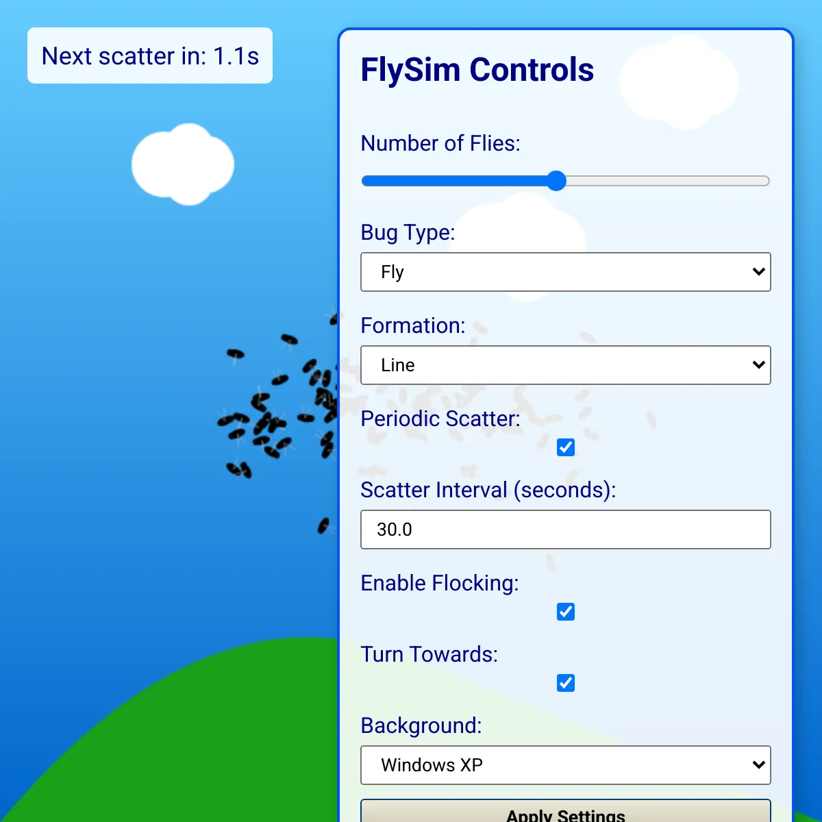 the project is loading