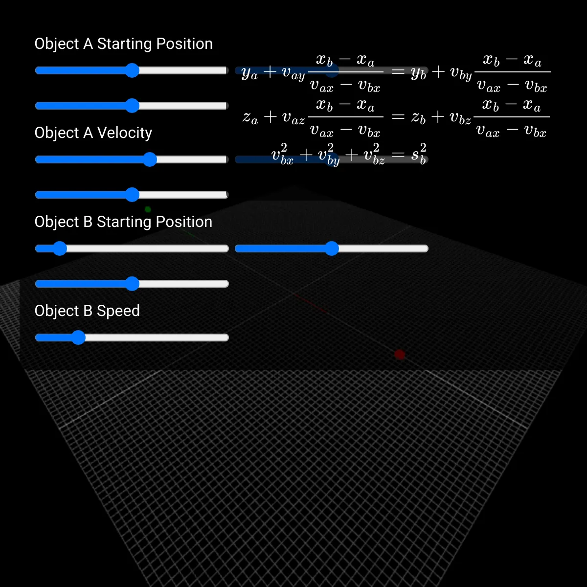 3D Interception Visualization