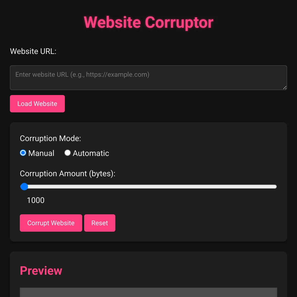 the project is loading