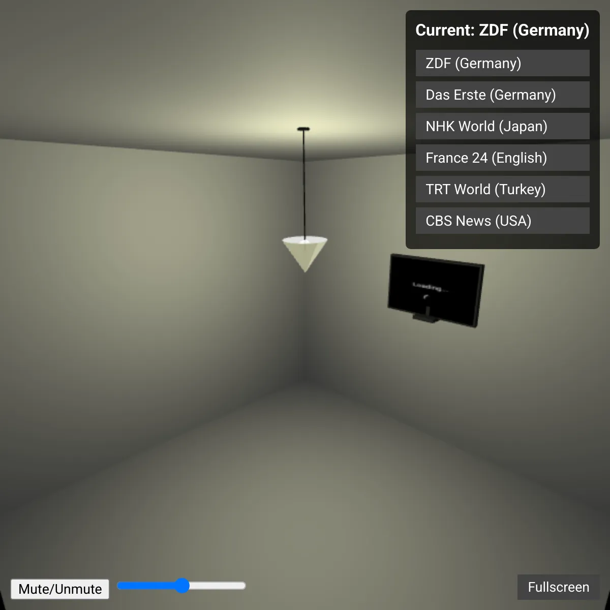 the project is loading