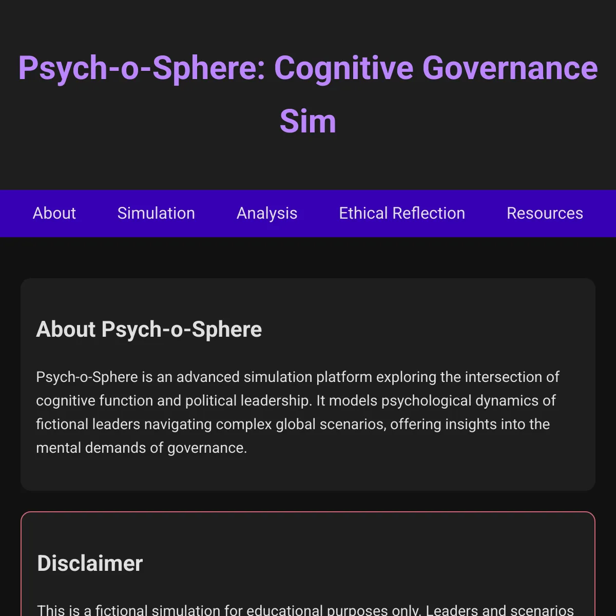 the project is loading