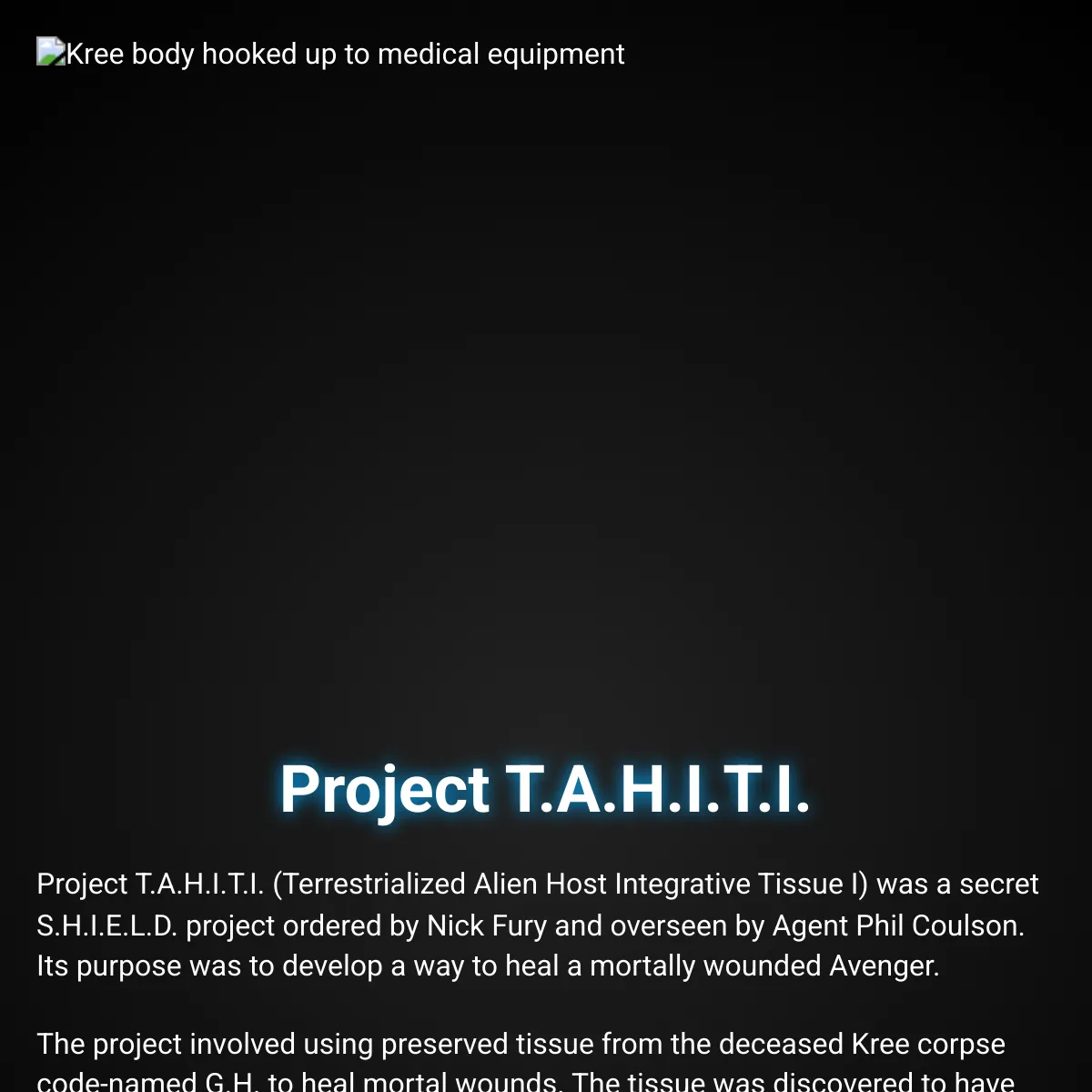 the project is loading