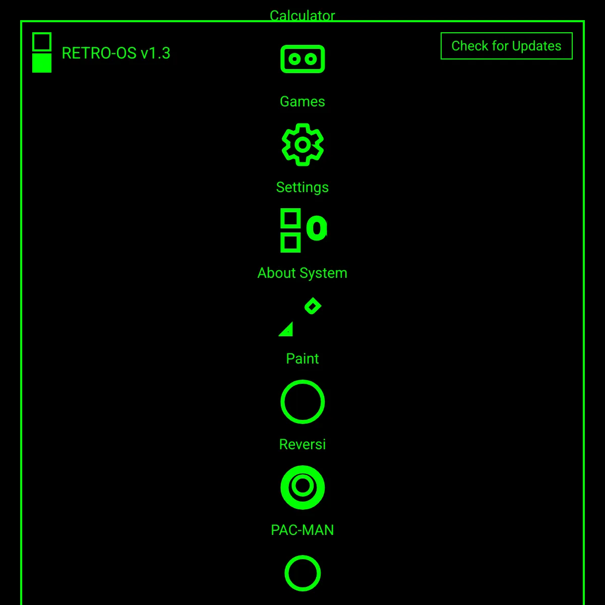 the project is loading