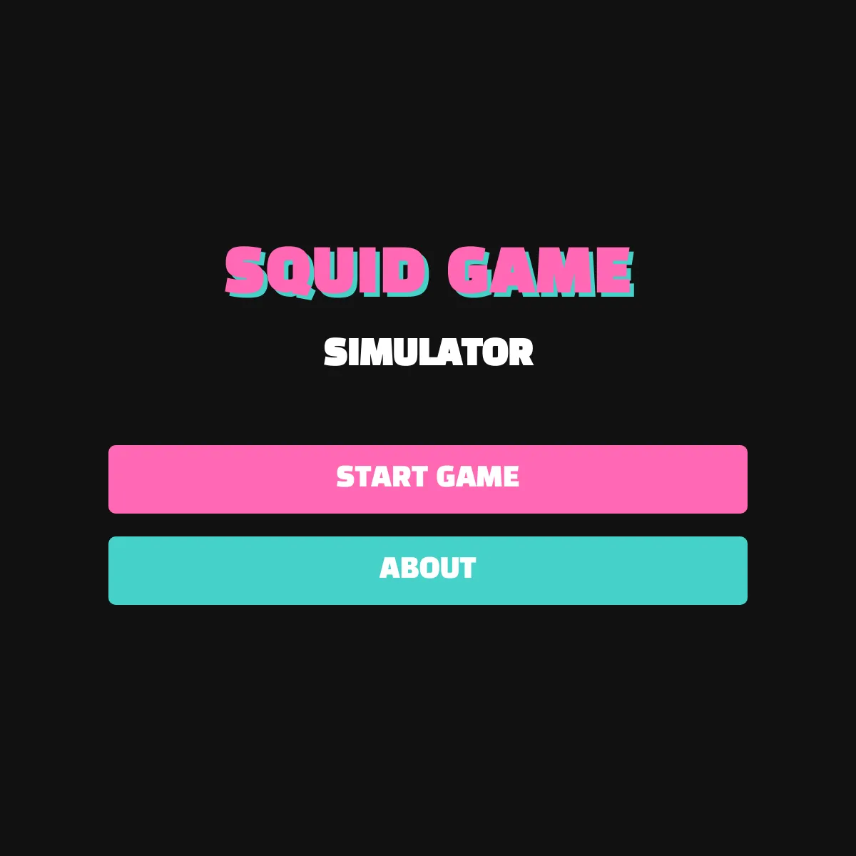 Squid Game Simulator