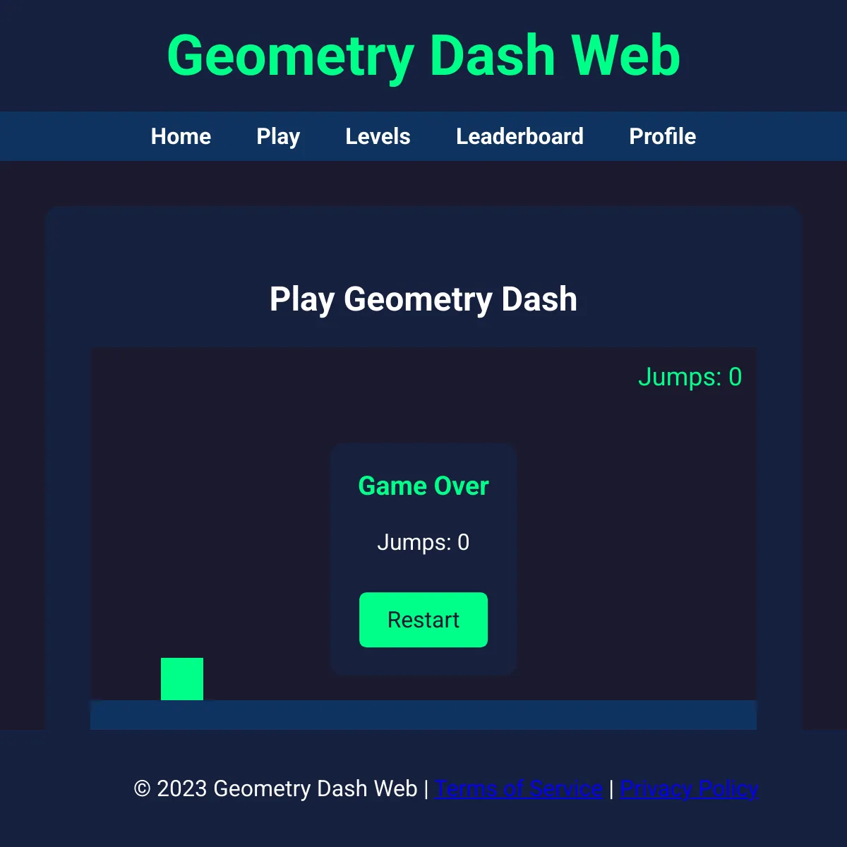 the project is loading