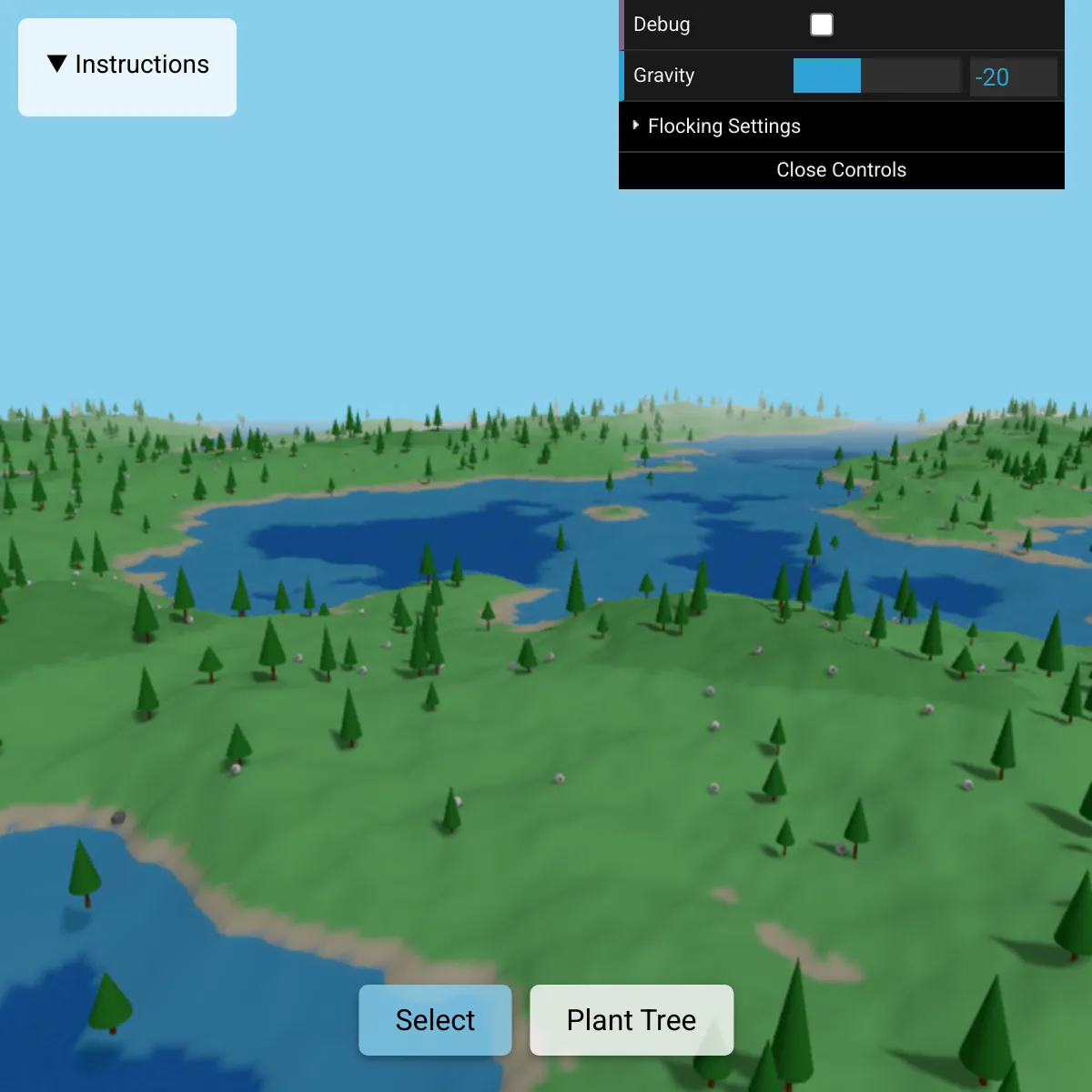 the project is loading