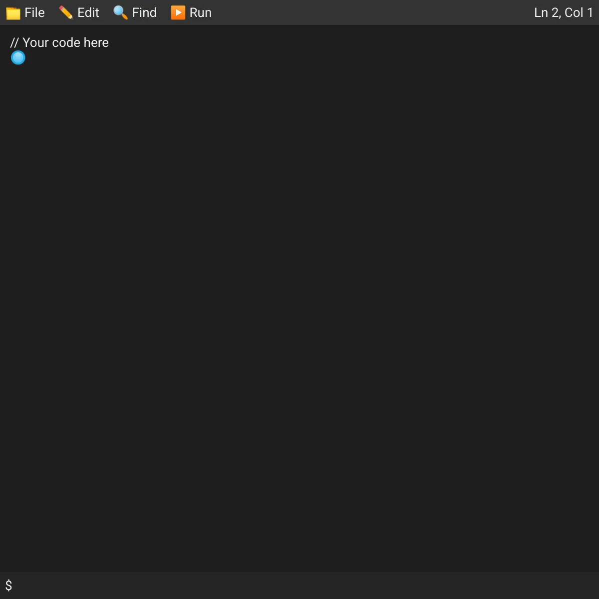 DYI PC Unicode IDE