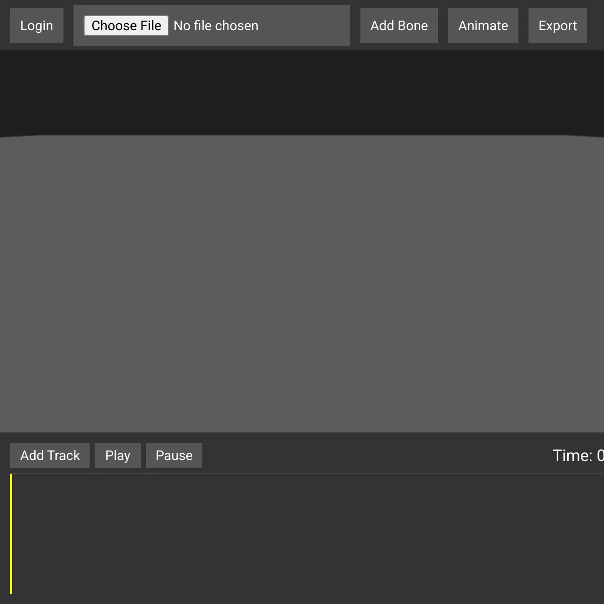 Character Animation Web Application