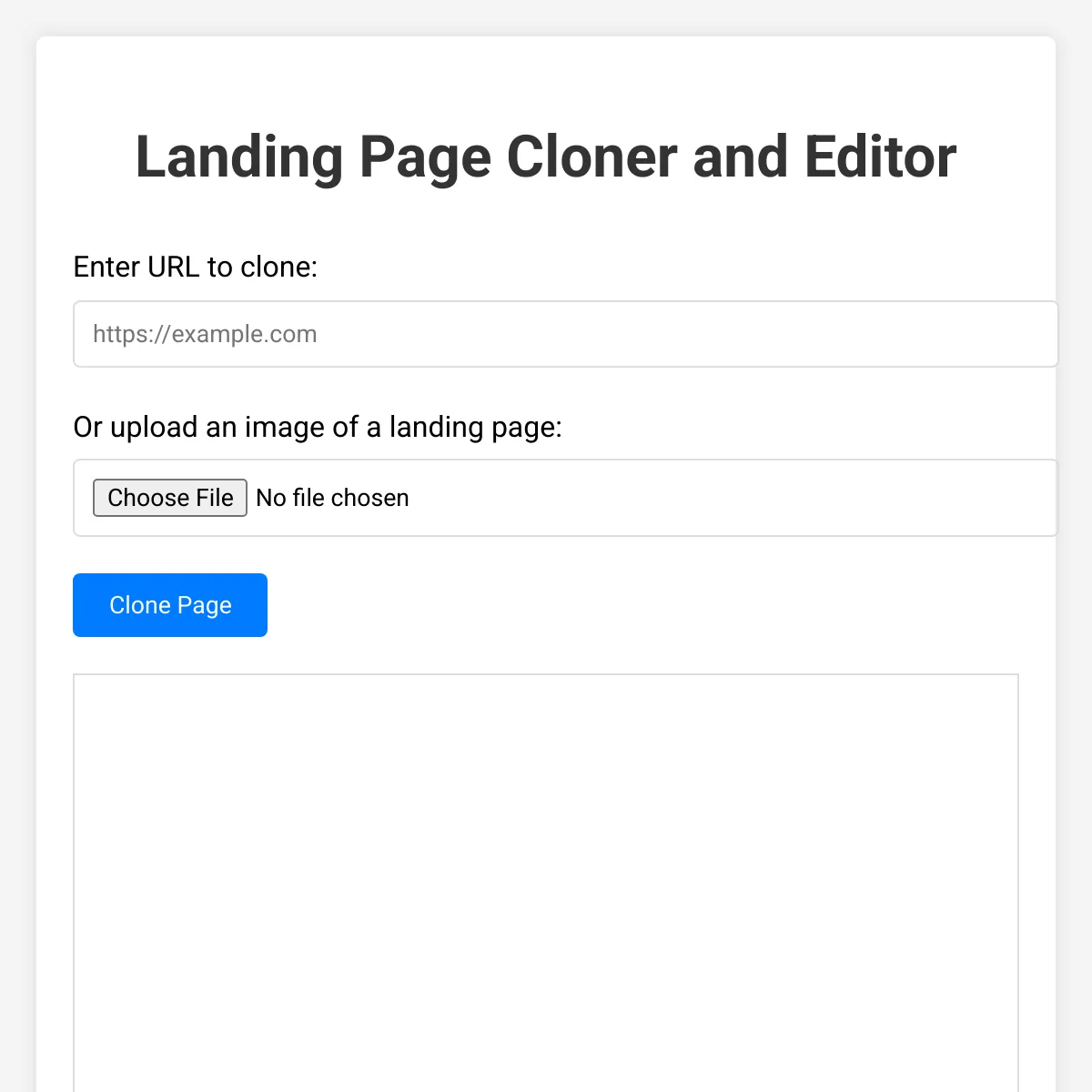 the project is loading