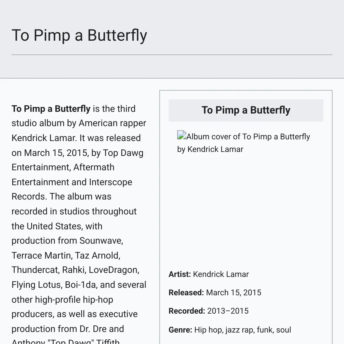 the project is loading