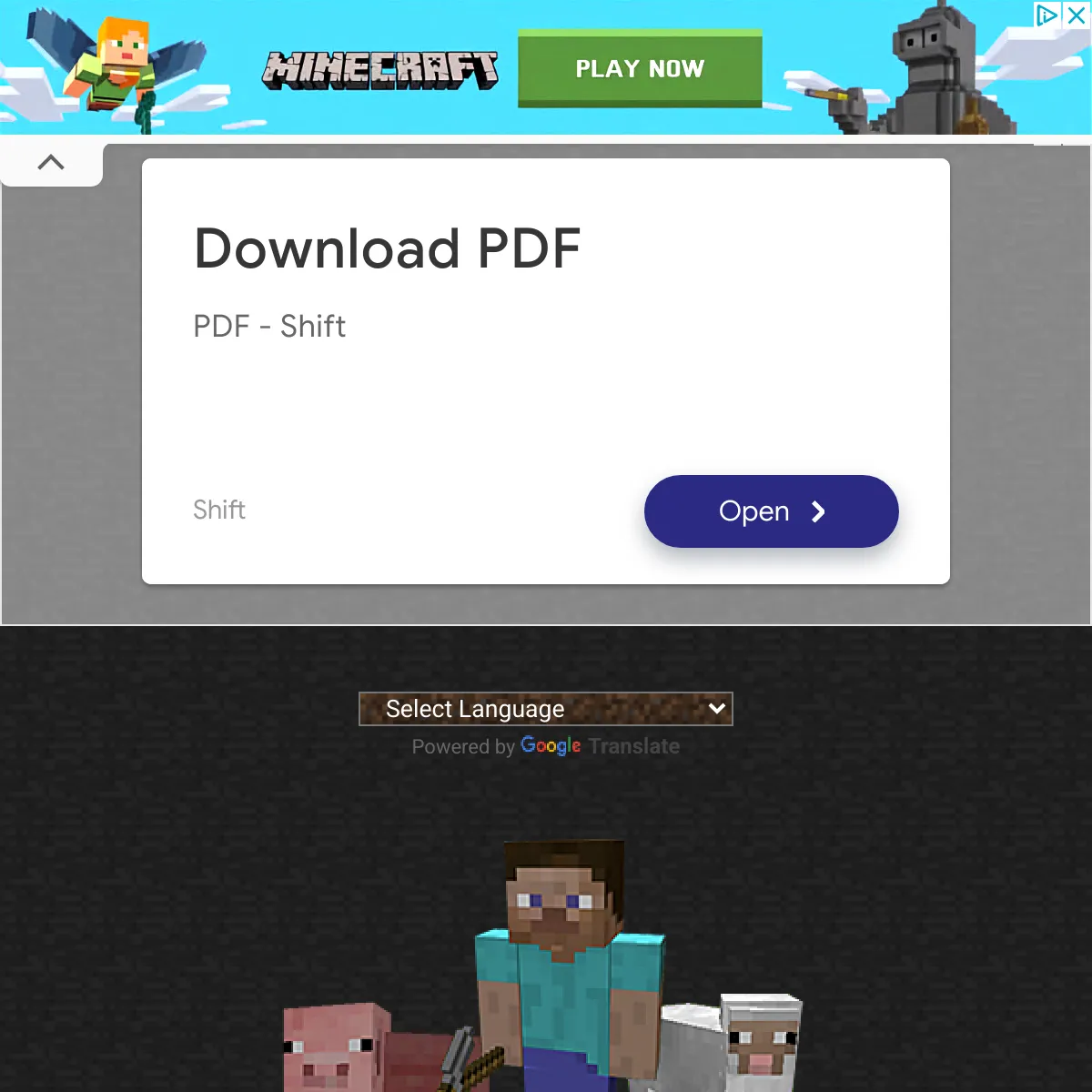 the project is loading