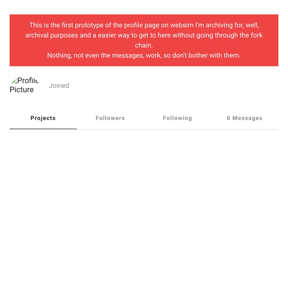 the project is loading