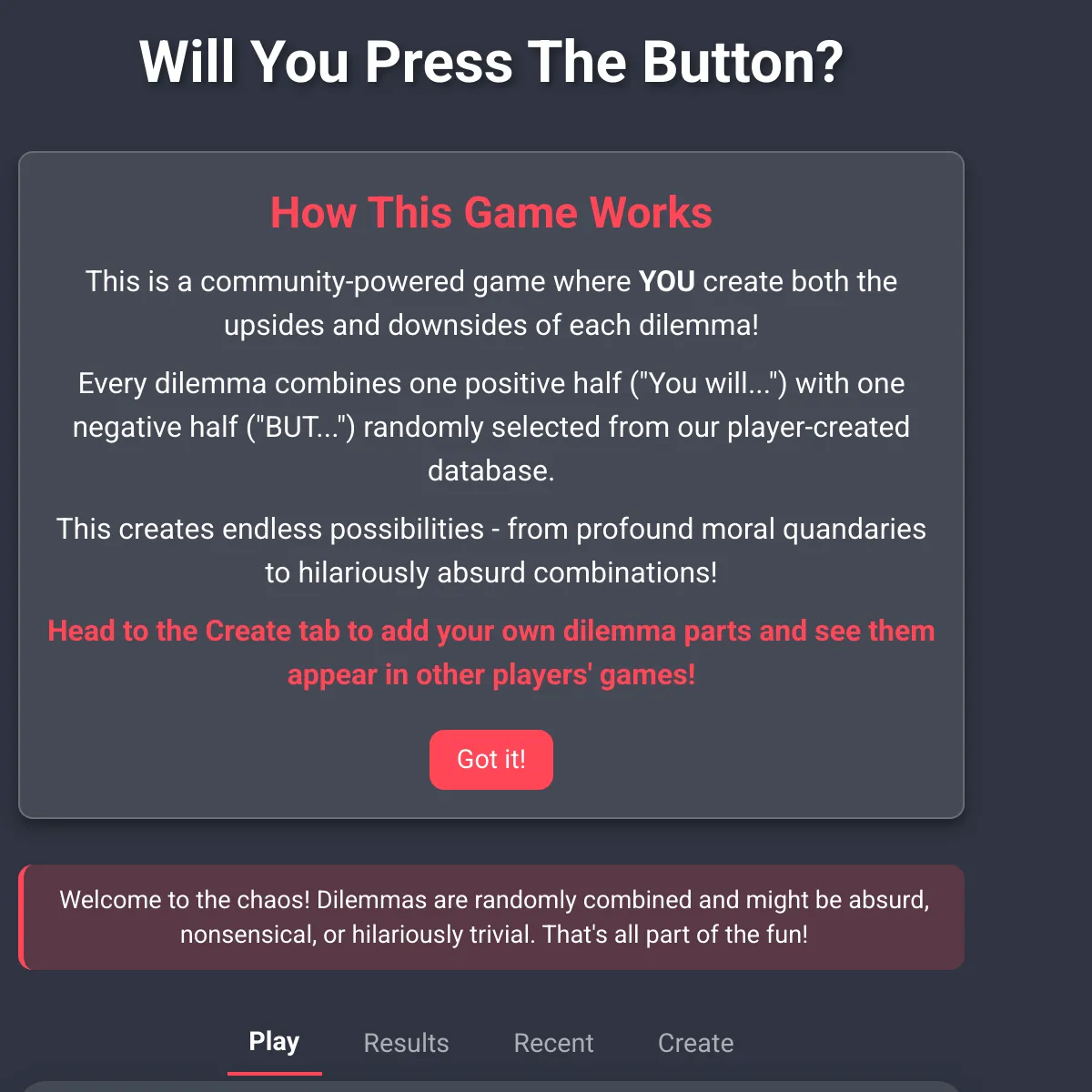 the project is loading