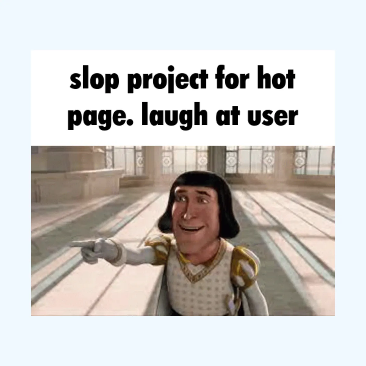 the project is loading