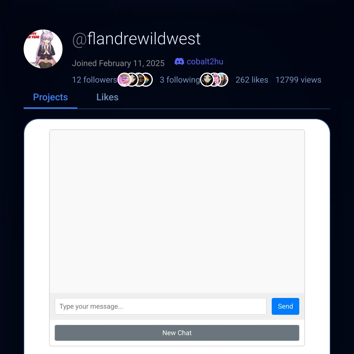 the project is loading