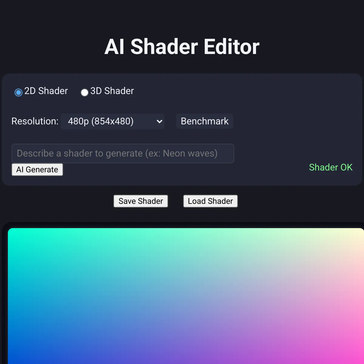 the project is loading