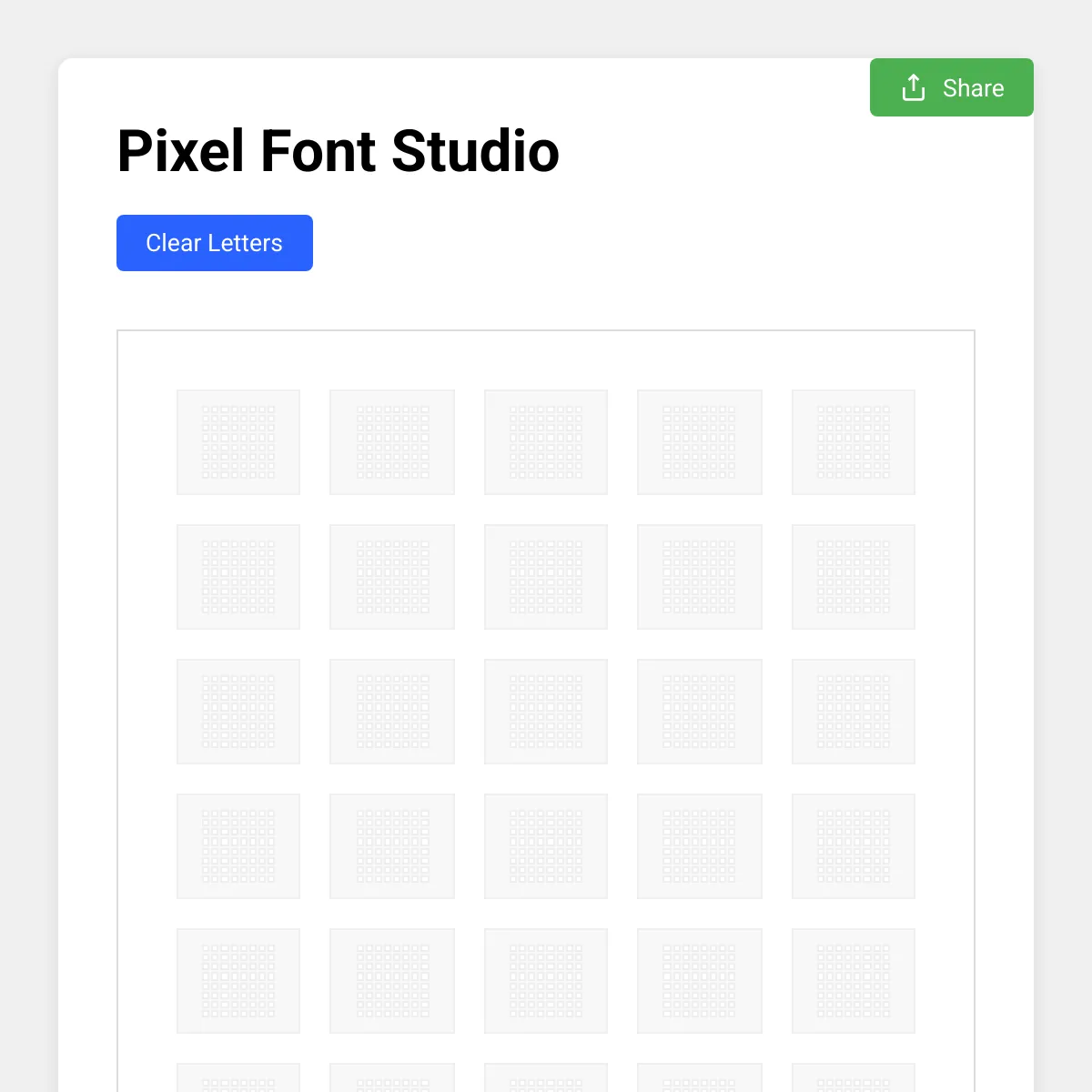 Bitmap Font Studio