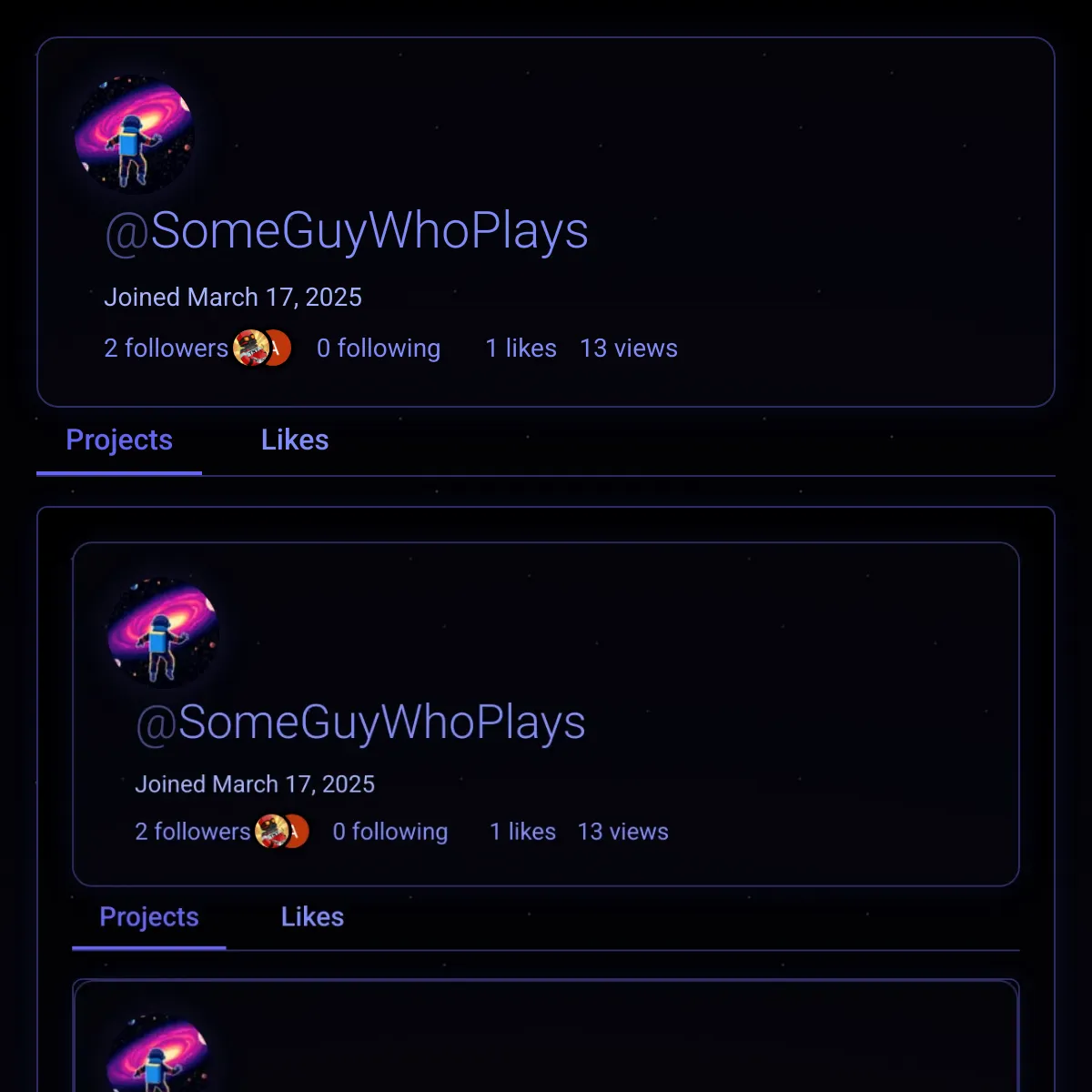 the project is loading