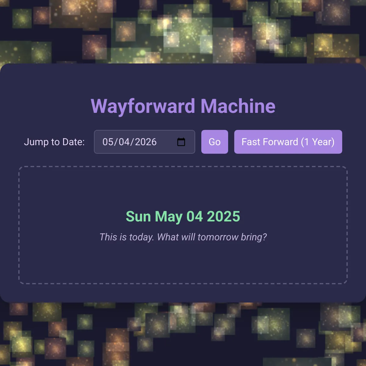 the project is loading